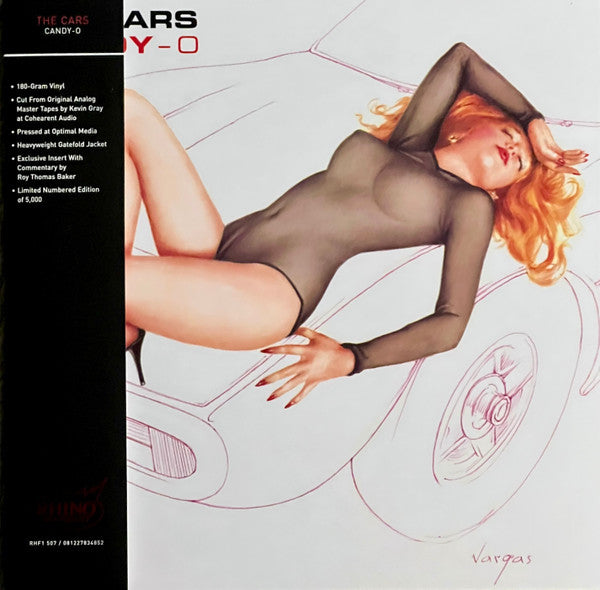 Cars, The : Candy-O (LP,Album,Limited Edition,Numbered,Reissue,Stereo)