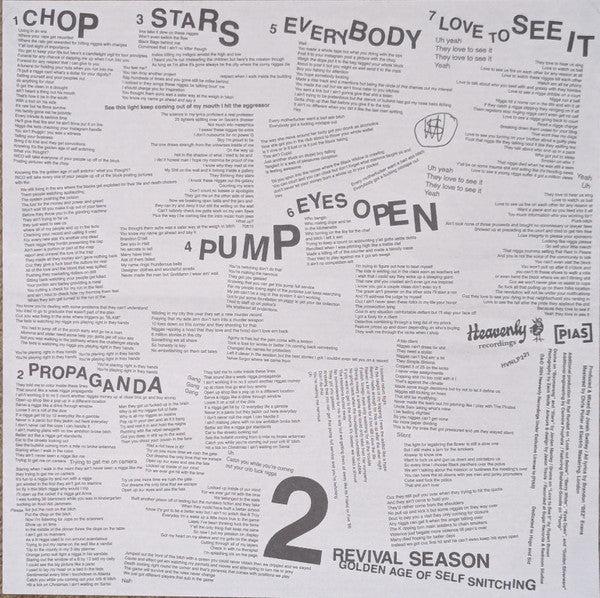 Revival Season : Golden Age Of Self Snitching (LP,Album,Stereo)