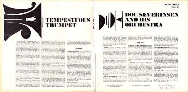 Doc Severinsen And His Orchestra : Tempestuous Trumpet (LP,Album,Stereo)
