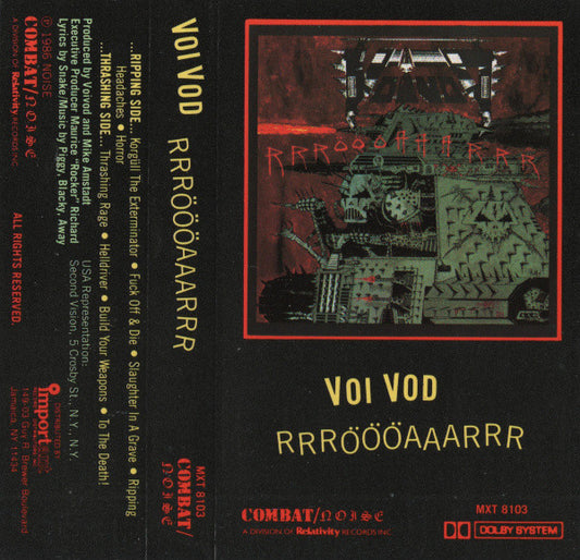 Voïvod : Rrröööaaarrr (Album)