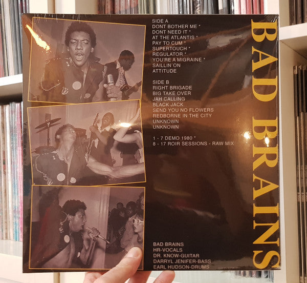 Bad Brains : 1980 Demos And Roir Session Raw Mixes (LP,Compilation,Unofficial Release)