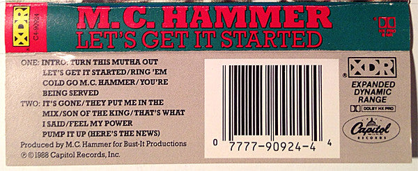 MC Hammer : Let's Get It Started (Album)