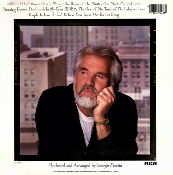 Kenny Rogers : The Heart Of The Matter (LP,Album,Stereo)
