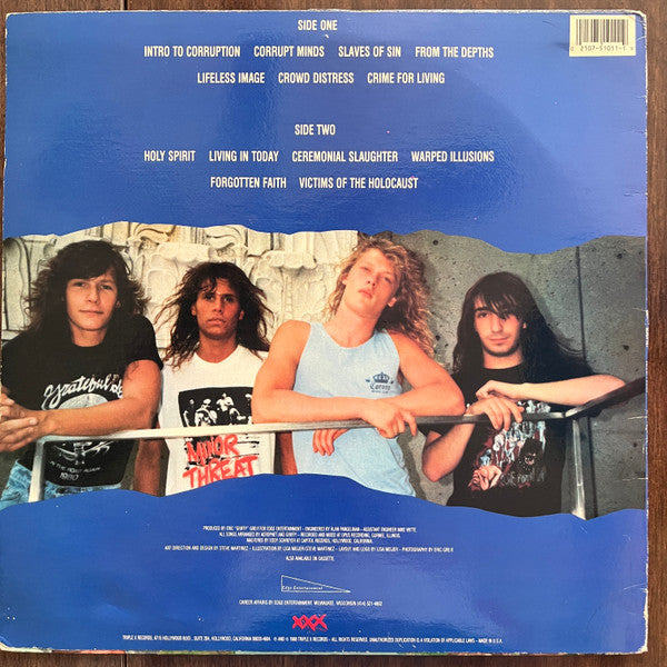 Acrophet : Corrupt Minds (LP,Album)