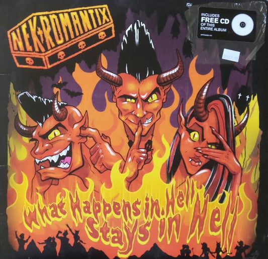 Nekromantix : What Happens In Hell, Stays In Hell! (LP,Album)