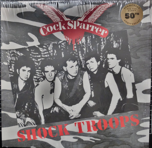 Cock Sparrer : Shock Troops (LP,Album,Limited Edition,Reissue,Remastered)