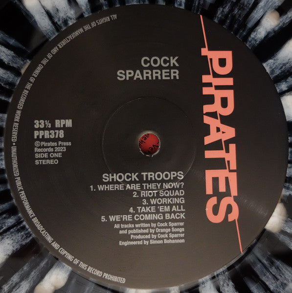 Cock Sparrer : Shock Troops (LP,Album,Limited Edition,Reissue,Remastered)