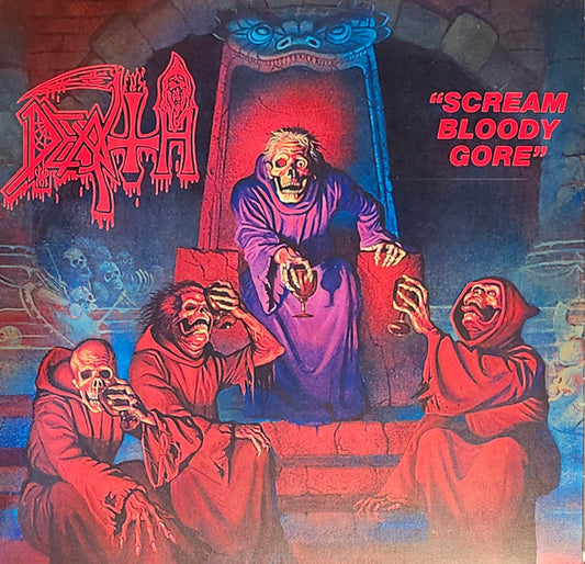 Death (2) : Scream Bloody Gore (LP,Album,Deluxe Edition,Limited Edition,Reissue,Remastered,Repress,Special Editi)