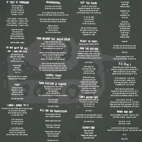 Demon System 13 : Vad Vet Vi Om Kriget? (LP)