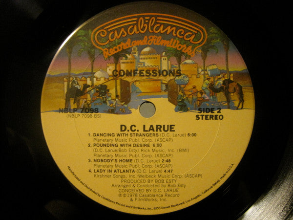 D.C. LaRue : Confessions (LP,Album)