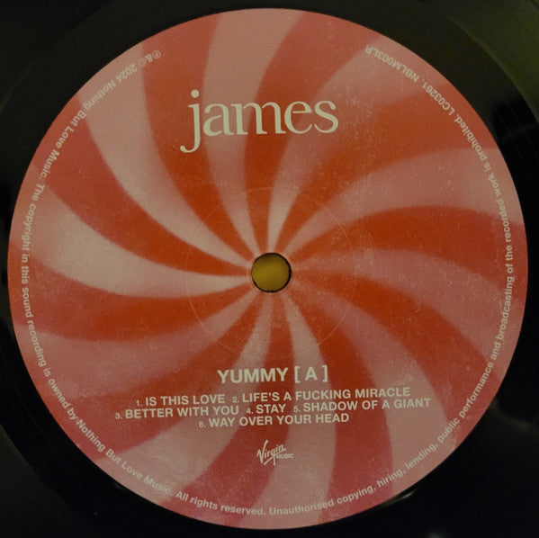 James : Yummy (LP,Album)