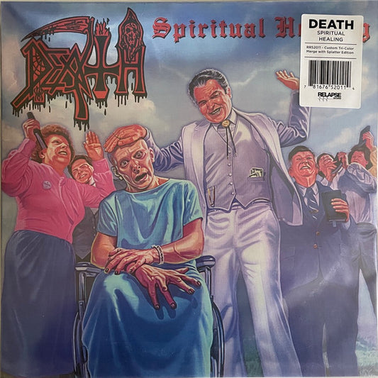 Death (2) : Spiritual Healing (LP,Album,Deluxe Edition,Limited Edition,Reissue,Remastered,Repress,Special Editi)