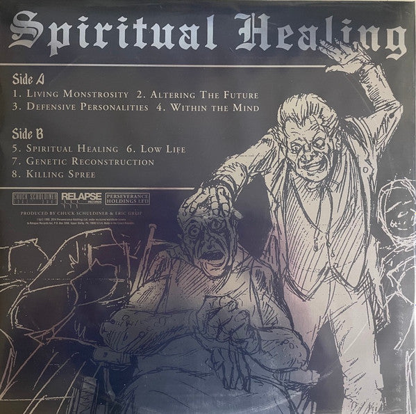 Death (2) : Spiritual Healing (LP,Album,Deluxe Edition,Limited Edition,Reissue,Remastered,Repress,Special Editi)