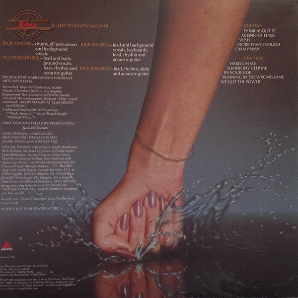 Striker : Striker (LP,Album)