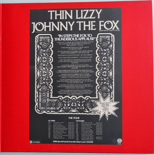 Thin Lizzy : Live And Dangerous At Hammersmith 16 Nov 1976 (LP,Album,Record Store Day,Stereo)