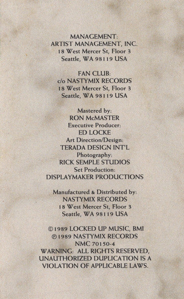 Sir Mix-A-Lot : Seminar (Album)