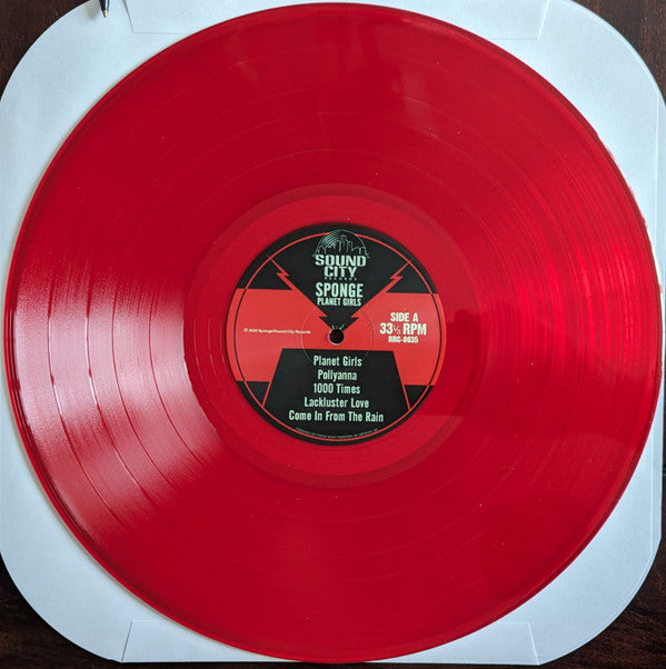 Sponge (3) : Planet Girls The Lost 1999 Album (LP,Album,Record Store Day,Limited Edition)