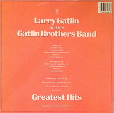 Larry Gatlin & The Gatlin Brothers : Greatest Hits (LP,Compilation)