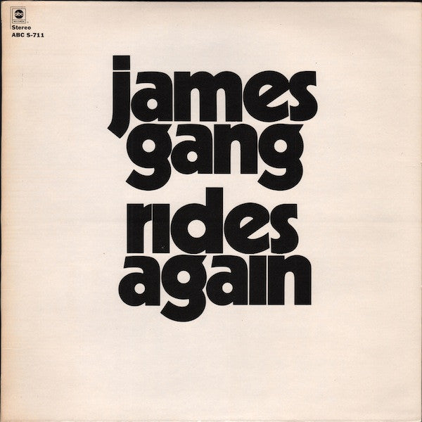 James Gang : James Gang Rides Again (LP,Album)