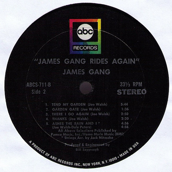 James Gang : James Gang Rides Again (LP,Album)
