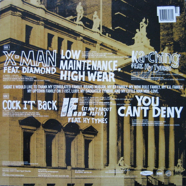 Sadat X : The State Of New York Vs. Derek Murphy (12",33 ⅓ RPM,EP)