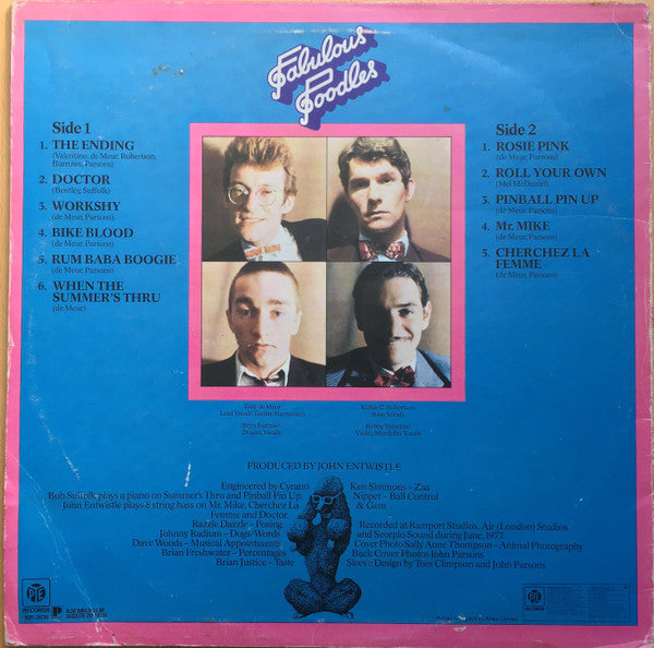 Fabulous Poodles : Fabulous Poodles (LP,Album)