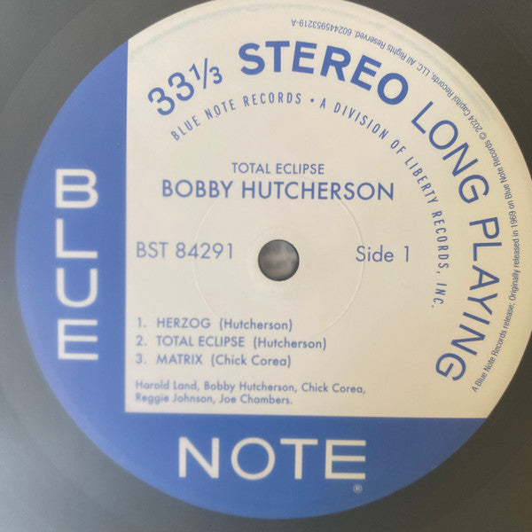 Bobby Hutcherson : Total Eclipse (LP,Album,Reissue,Remastered)