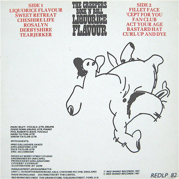 Creepers, The : Rock 'n' Roll Liquorice Flavour (LP,Album)
