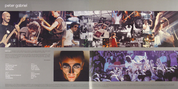 Peter Gabriel : Plays Live (LP,Album,Remastered,Reissue,Limited Edition)