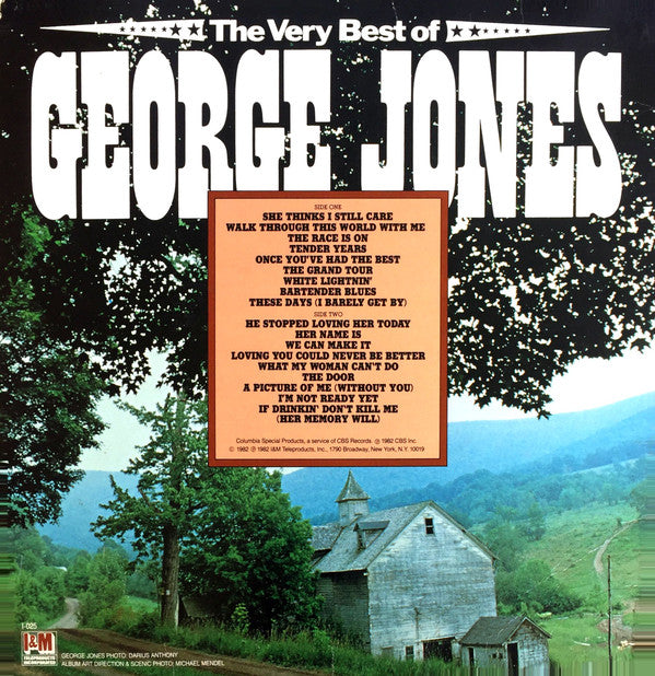 George Jones (2) : The Very Best Of George Jones (LP,Compilation)