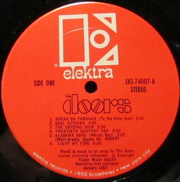 Doors, The : The Doors (LP,Album,Repress,Stereo)