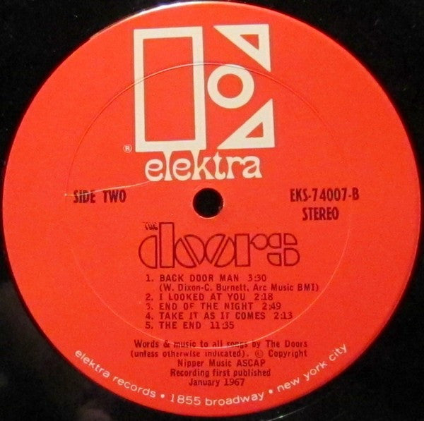Doors, The : The Doors (LP,Album,Repress,Stereo)