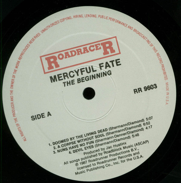 Mercyful Fate : The Beginning (LP,Compilation,Remastered)