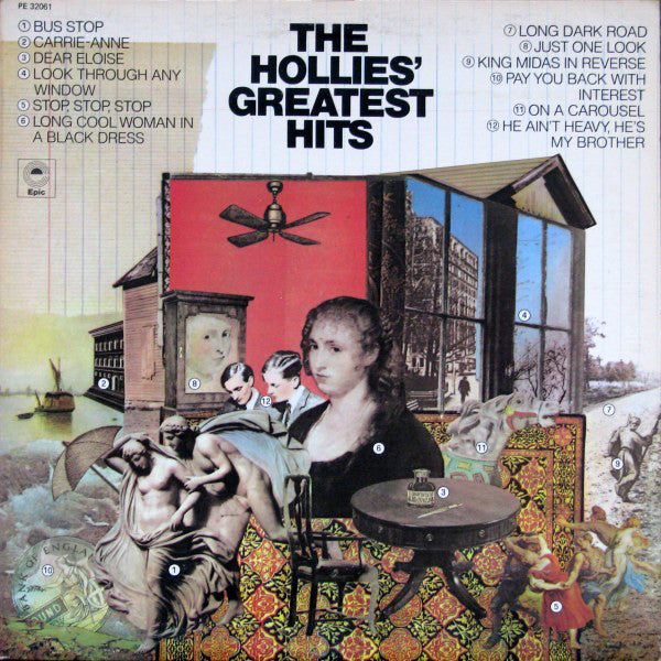 Hollies, The : The Hollies' Greatest Hits (LP,Compilation,Reissue)