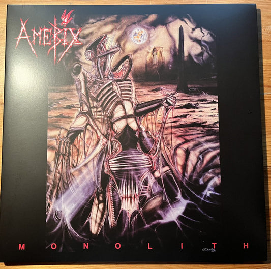 Amebix : Monolith (LP,Album,Reissue,White Label)