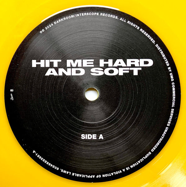 Billie Eilish : Hit Me Hard And Soft (LP,Album,Limited Edition,Stereo)