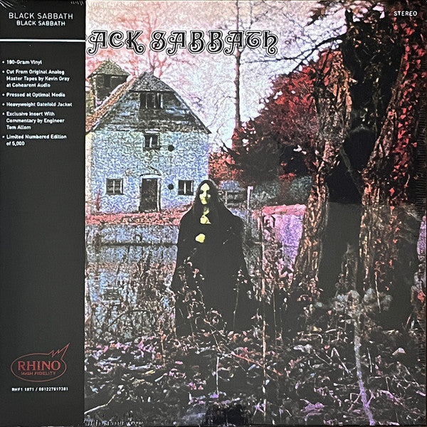 Black Sabbath : Black Sabbath (LP,Album,Limited Edition,Numbered,Reissue,Stereo)