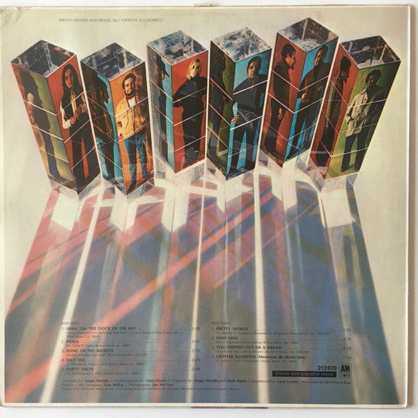 Sérgio Mendes & Brasil '66 : Crystal Illusions (LP,Album,Stereo)