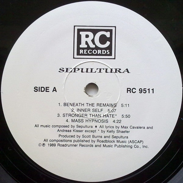 Sepultura : Beneath The Remains (LP,Album)