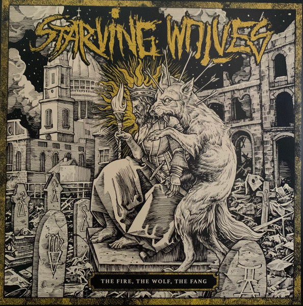 Starving Wolves : The Fire, The Wolf, The Fang (LP,Album,Stereo)