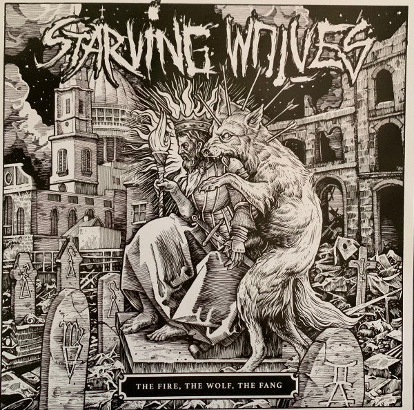 Starving Wolves : The Fire, The Wolf, The Fang (LP,Album,Stereo)