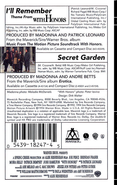 Madonna : I'll Remember (Single)
