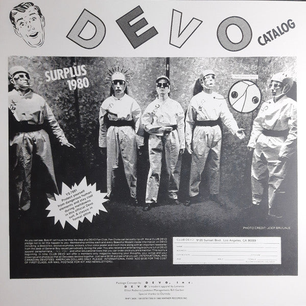 Devo : Freedom Of Choice (LP,Album,Limited Edition,Numbered,Reissue,Stereo)