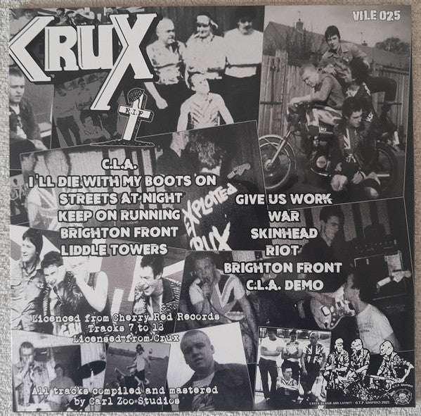 Crux : C.L.A. (LP,Compilation)