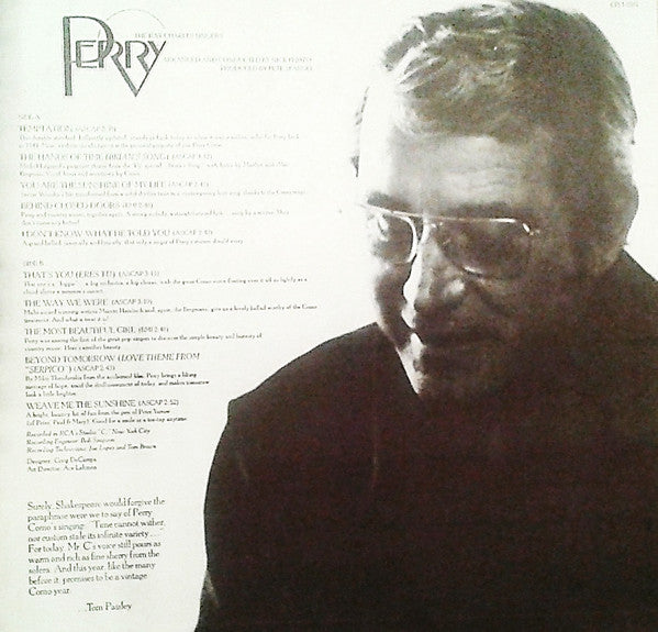 Perry Como : Perry (LP,Album)