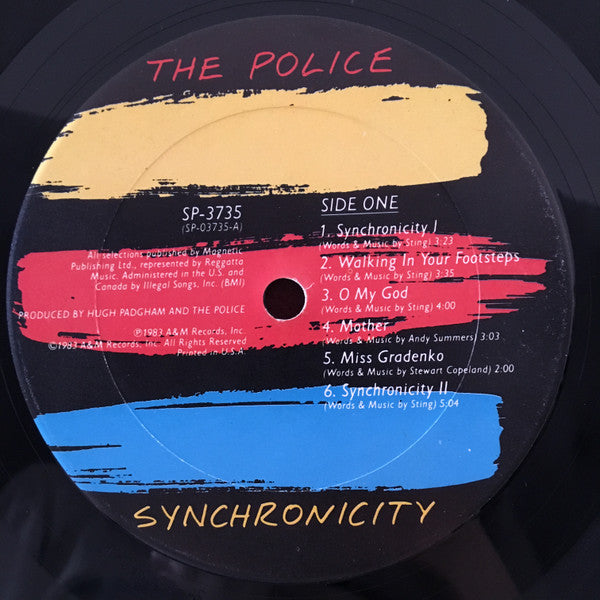 Police, The : Synchronicity (LP,Album,Club Edition)