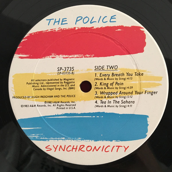 Police, The : Synchronicity (LP,Album,Club Edition)