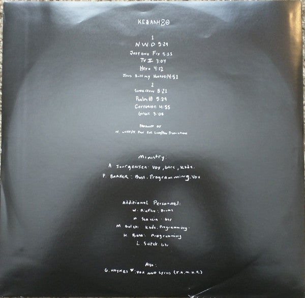 Ministry : ΚΕΦΑΛΗΞΘ (LP,Album,Reissue)