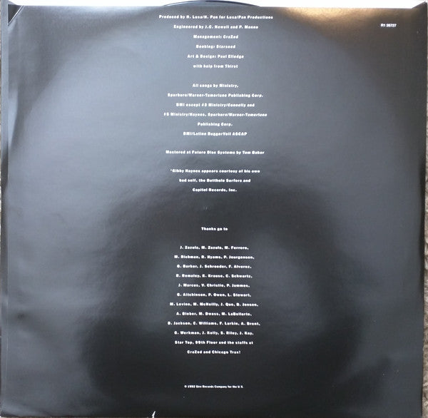 Ministry : ΚΕΦΑΛΗΞΘ (LP,Album,Reissue)