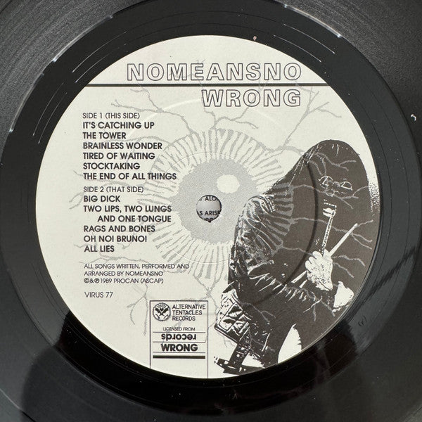 Nomeansno : Wrong (LP,Album,Repress)